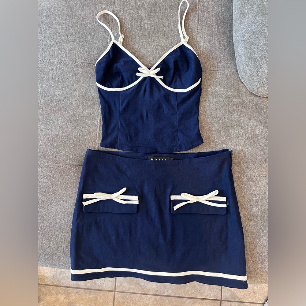 Motel Rocks Two Piece Skirt Set - Picture 4 of 6